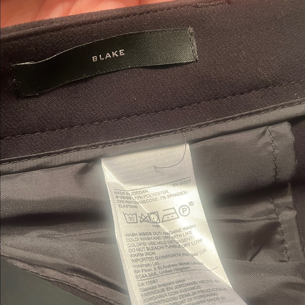 Banana Republic black "Blake" style pants-NWT-size 2-30" waist - Picture 9 of 9